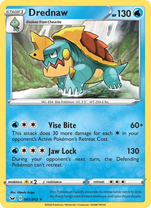 Drednaw · Sword & Shield 61/202