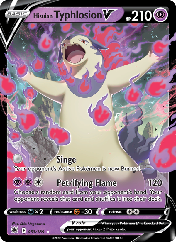 Hisuian Typhlosion V · Astral Radiance 053/189