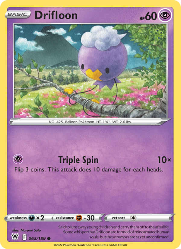 Drifloon · Astral Radiance 063/189