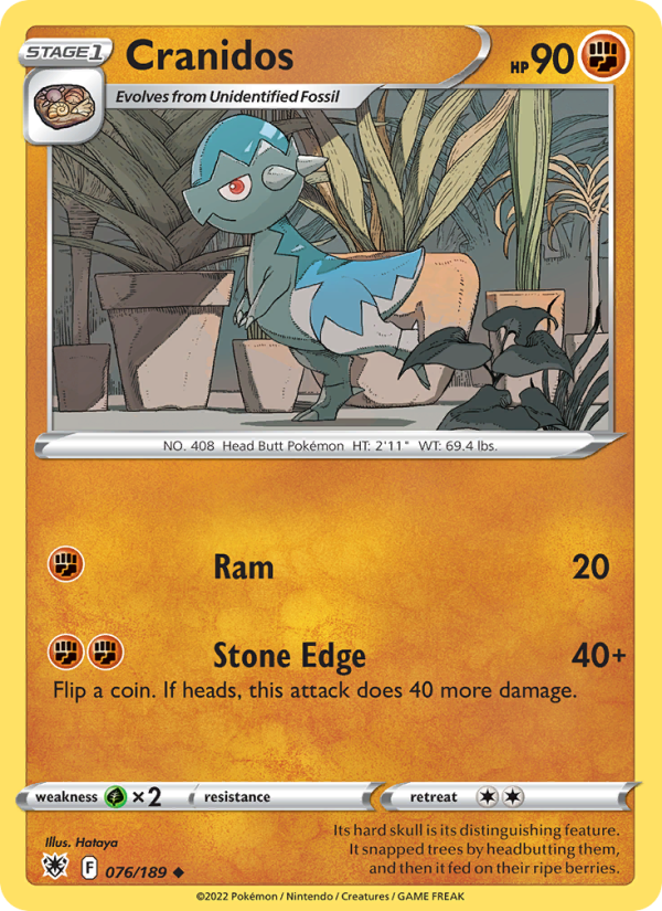 Cranidos · Astral Radiance 076/189