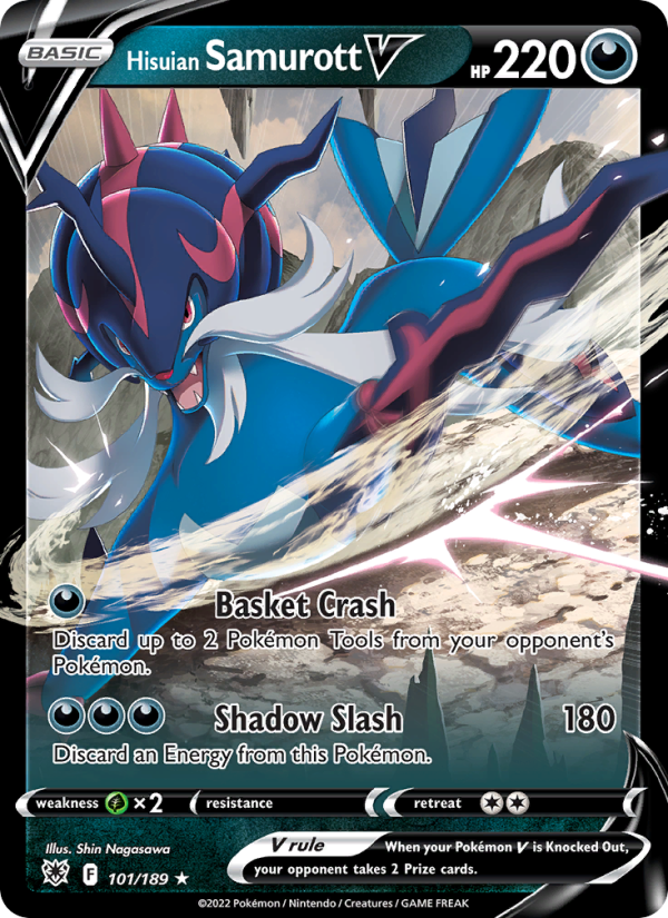 Hisuian Samurott V · Astral Radiance 101/189