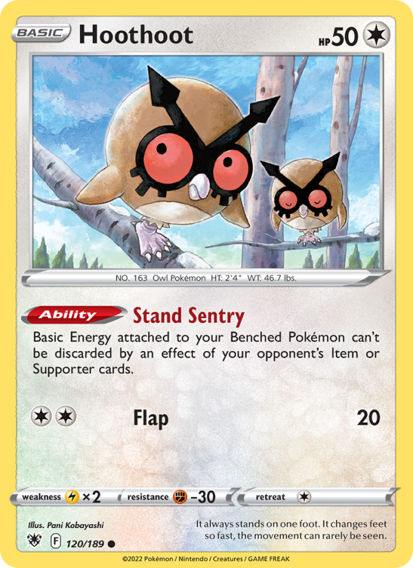 Hoothoot · Astral Radiance 120/189