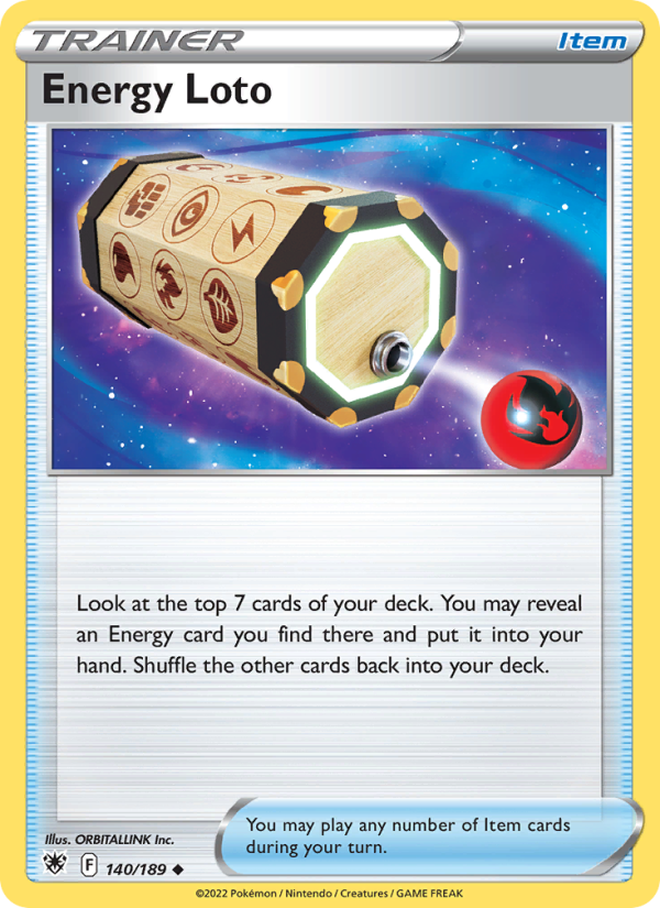 Energy Loto · Astral Radiance 140/189