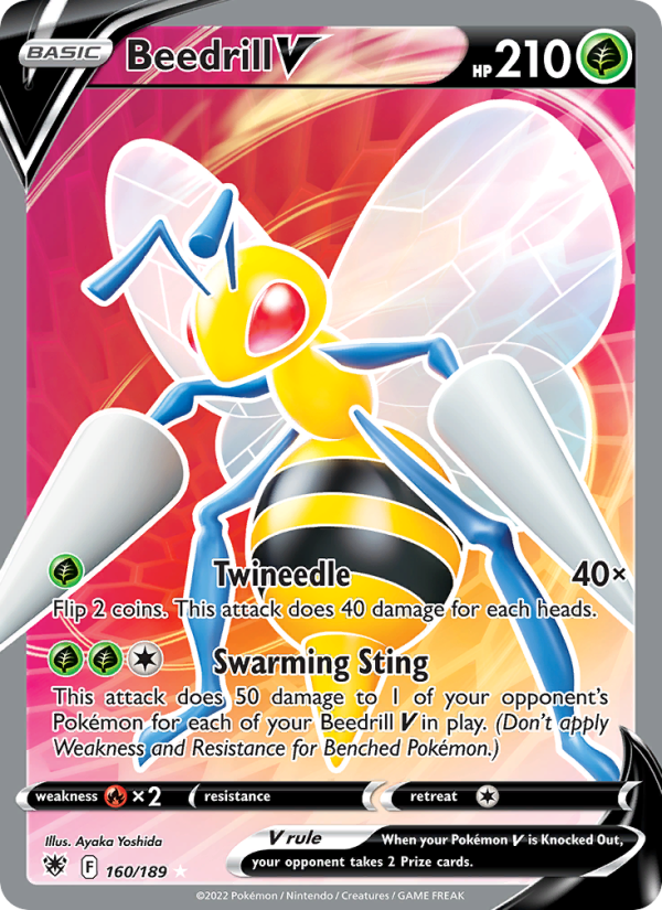 Beedrill V · Astral Radiance 160/189