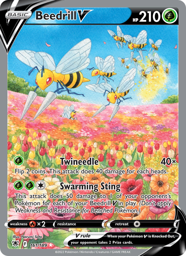 Beedrill V · Astral Radiance 161/189