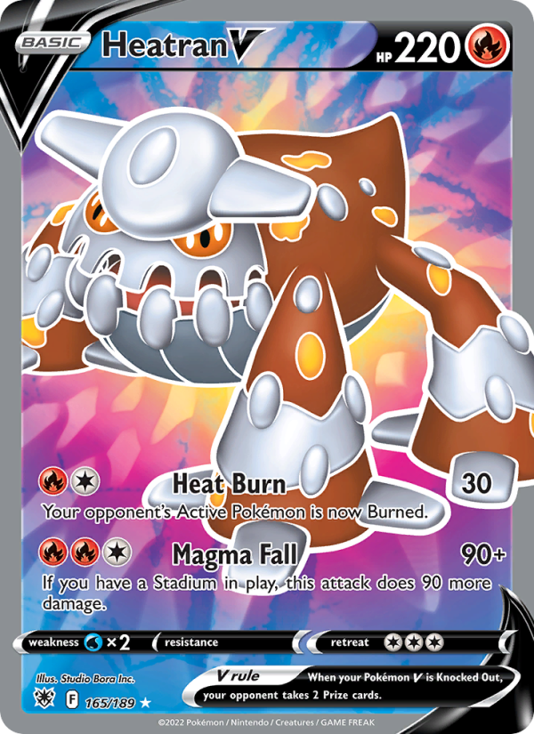 Heatran V · Astral Radiance 165/189