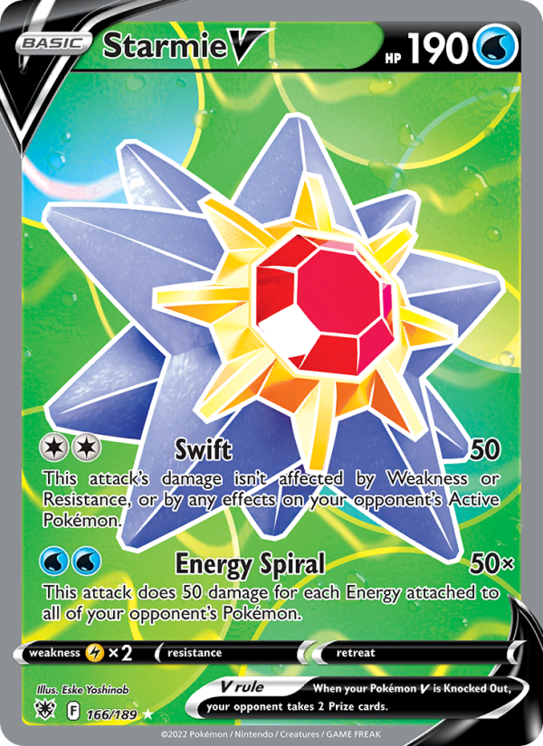 Starmie V · Astral Radiance 166/189