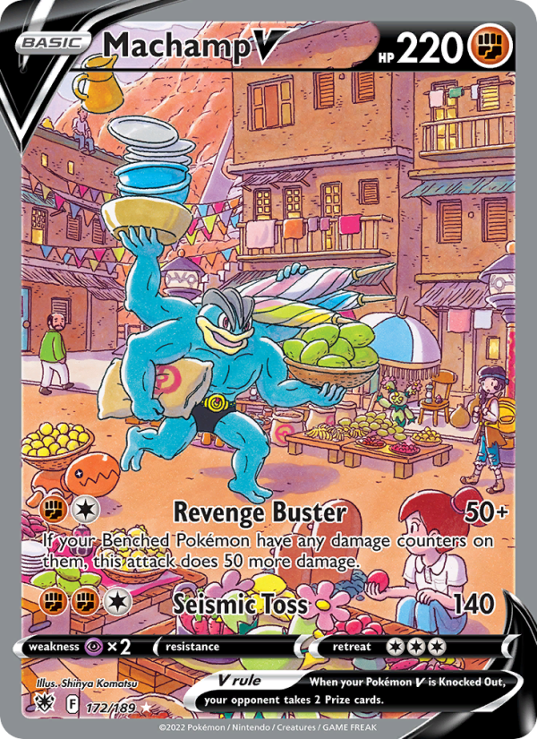 Machamp V · Astral Radiance 172/189