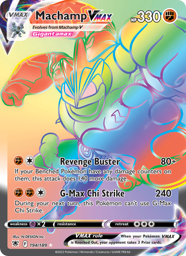 Machamp VMAX · Astral Radiance 194/189