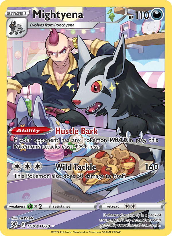 Mightyena · Astral Radiance TG09/189