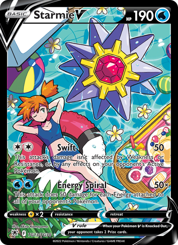 Starmie V · Astral Radiance TG13/189