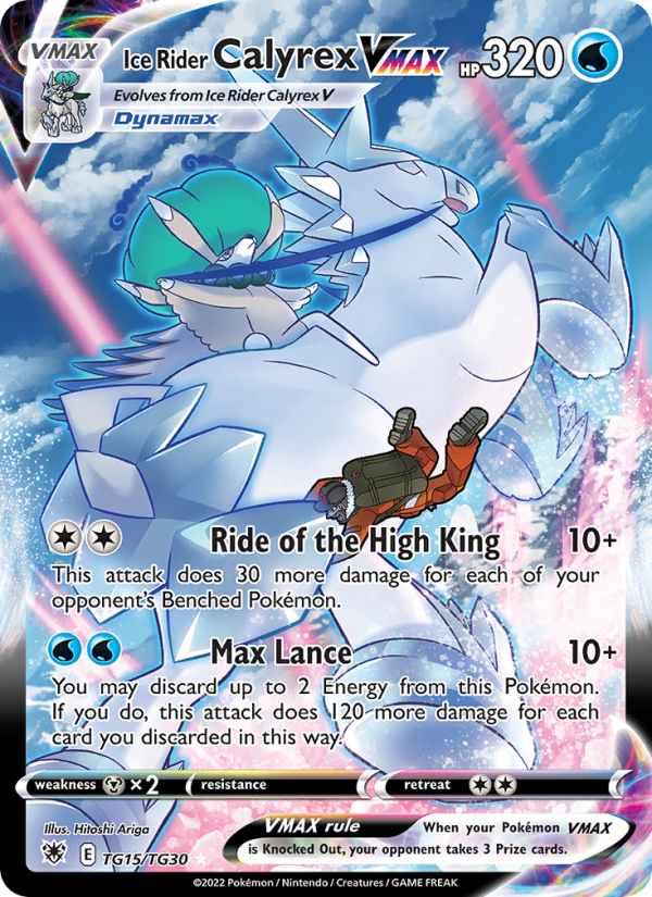 Ice Rider Calyrex VMAX · Astral Radiance TG15/189