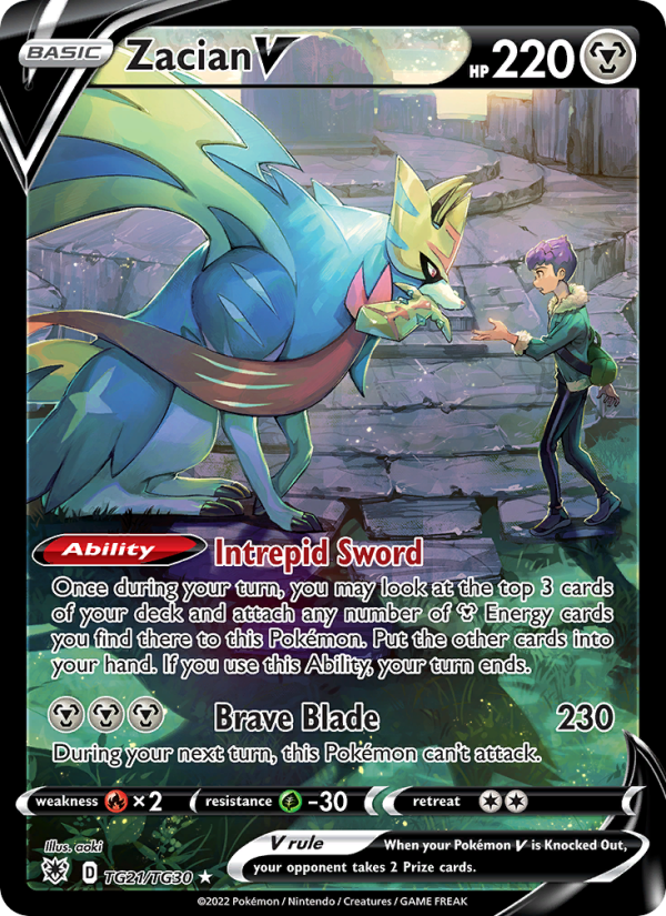 Zacian V · Astral Radiance TG21/189