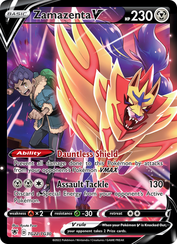 Zamazenta V · Astral Radiance TG22/189