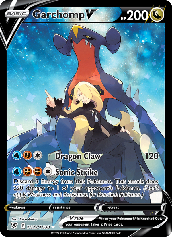 Garchomp V · Astral Radiance TG23/189