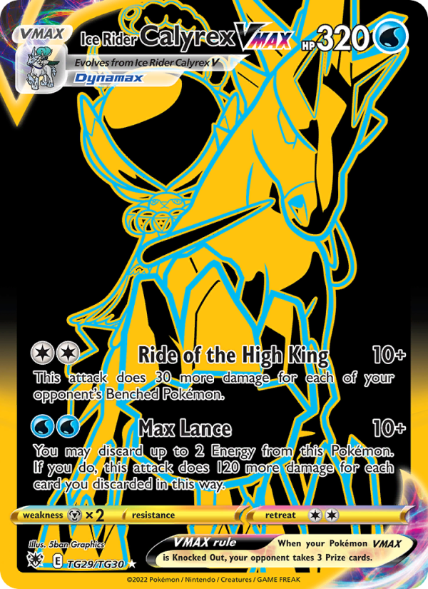 Ice Rider Calyrex VMAX · Astral Radiance TG29/189