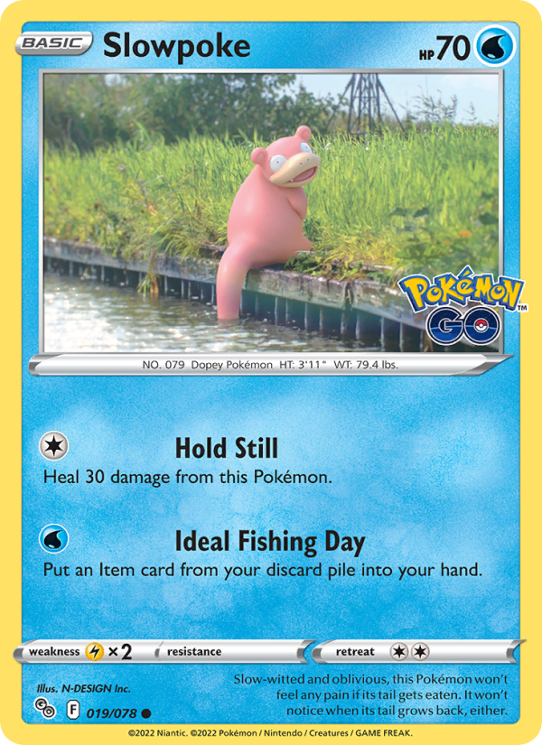 Slowpoke · Pokémon GO 019/78