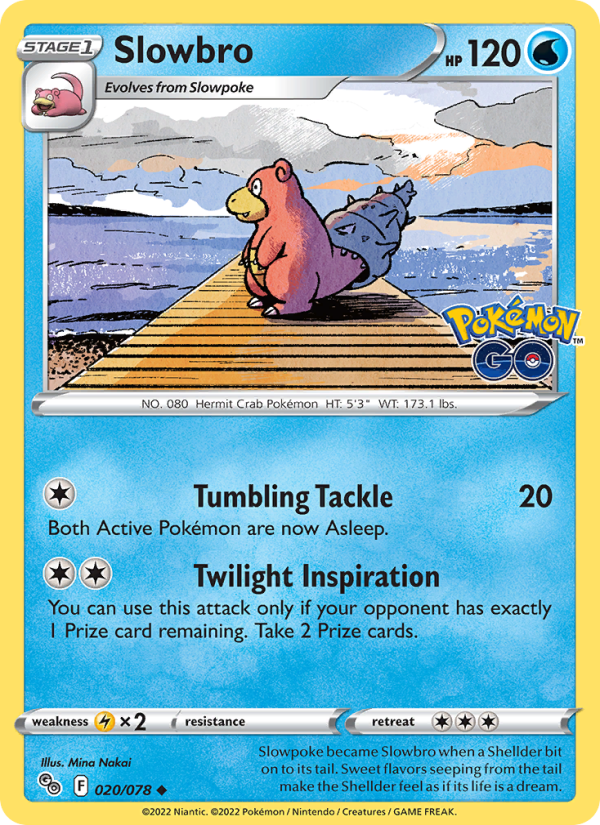 Slowbro · Pokémon GO 020/78