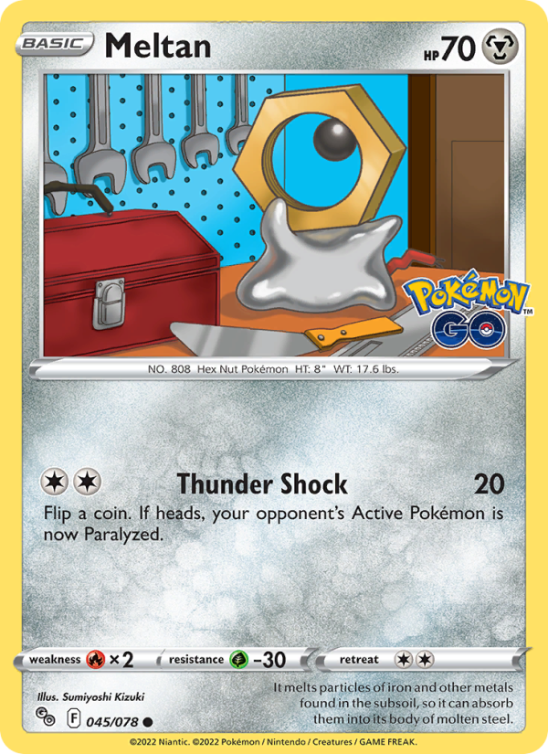 Meltan · Pokémon GO 045/78