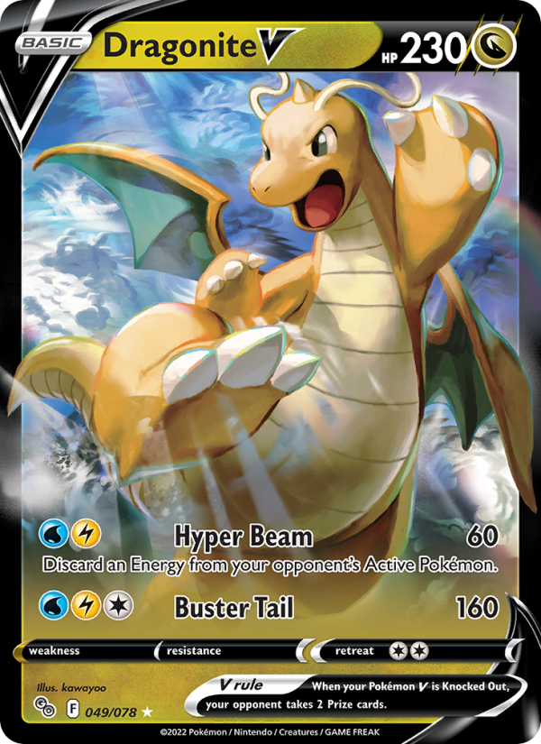 Dragonite V · Pokémon GO 049/78