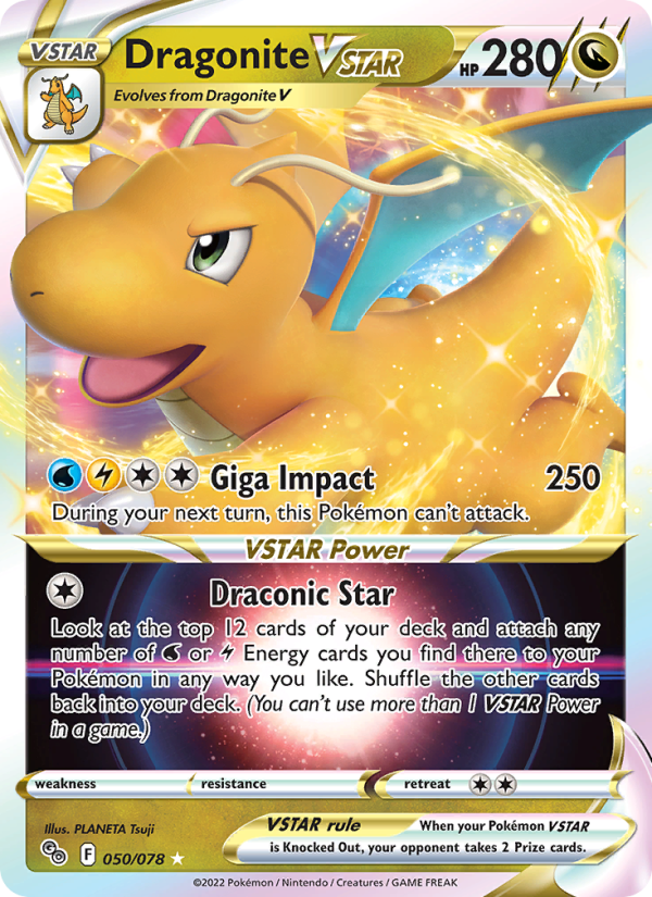 Dragonite VSTAR · Pokémon GO 050/78