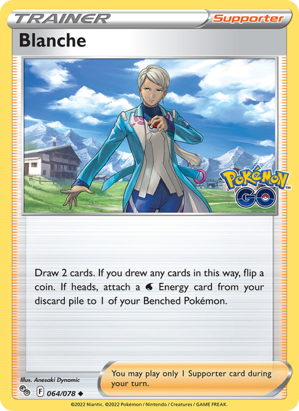 Blanche · Pokémon GO 064/78