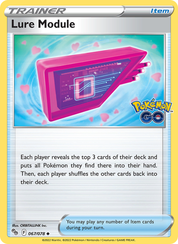 Lure Module · Pokémon GO 067/78