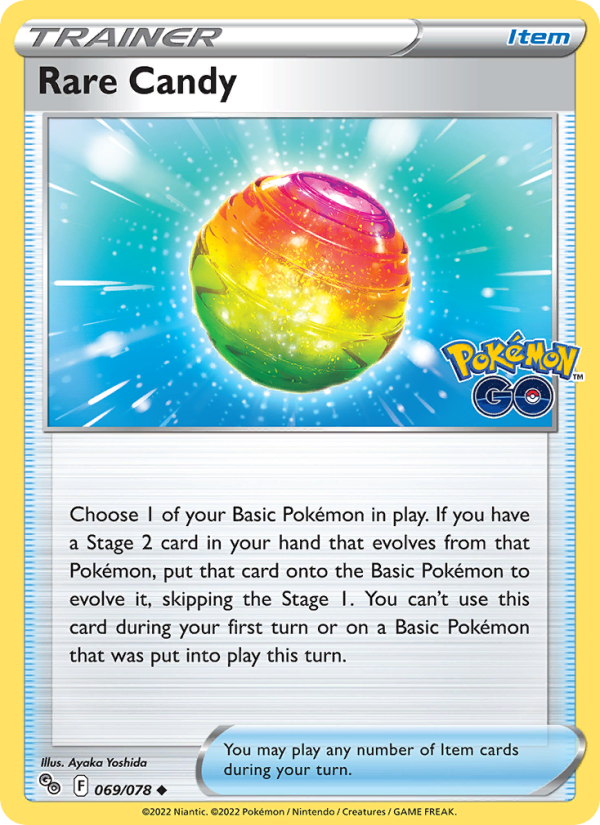Rare Candy · Pokémon GO 069/78