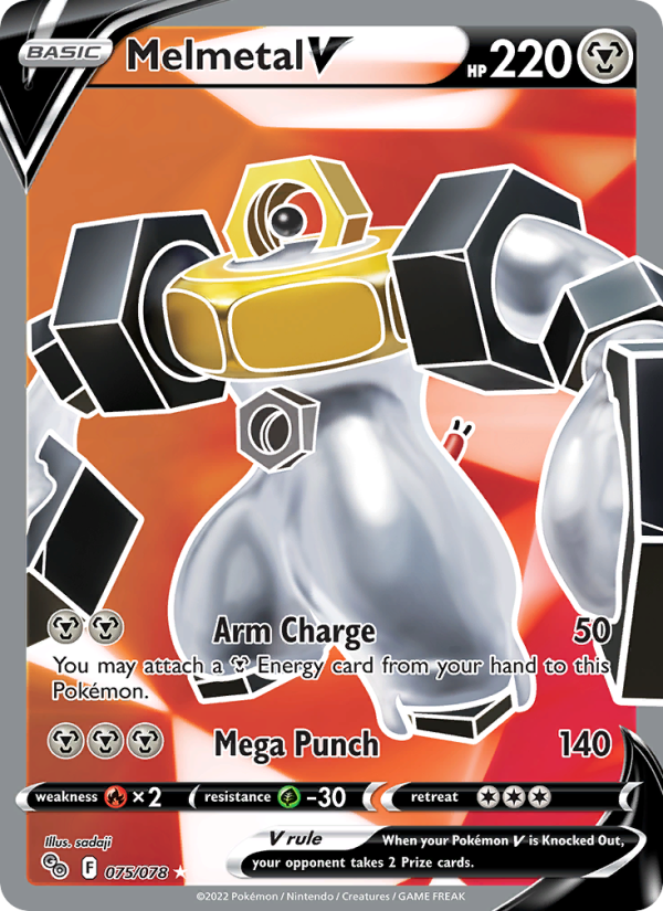 Melmetal V · Pokémon GO 075/78