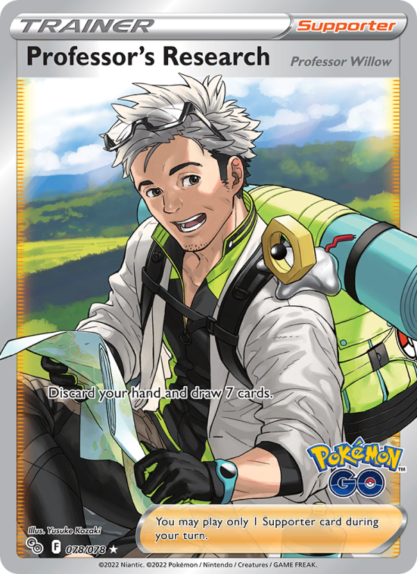 Professor's Research · Pokémon GO 078/78