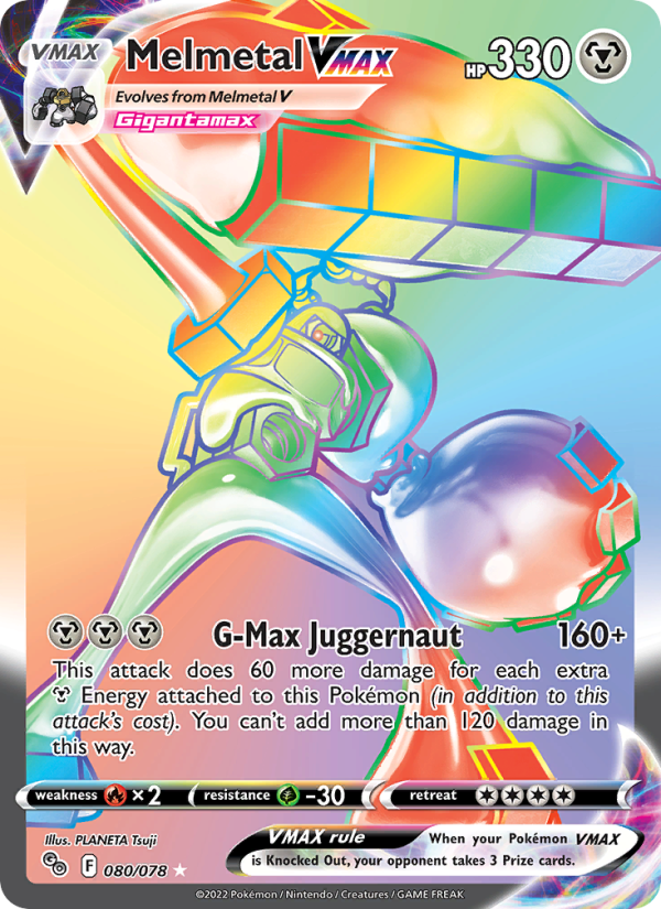 Melmetal VMAX · Pokémon GO 080/78