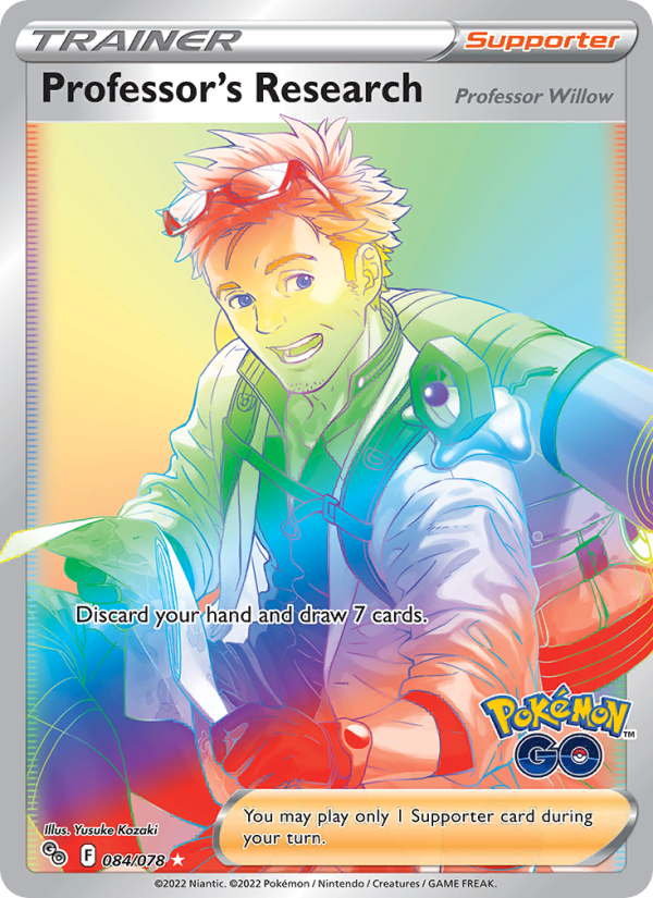 Professor's Research · Pokémon GO 084/78