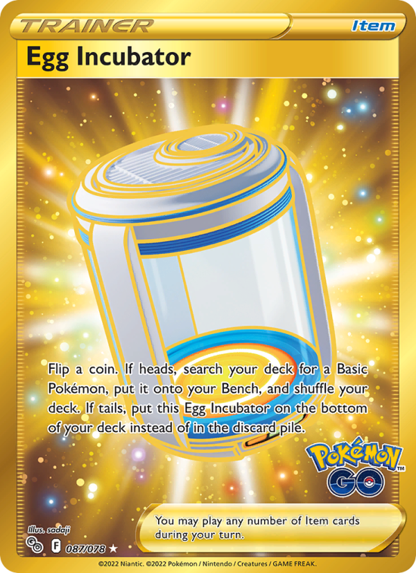 Egg Incubator · Pokémon GO 087/78