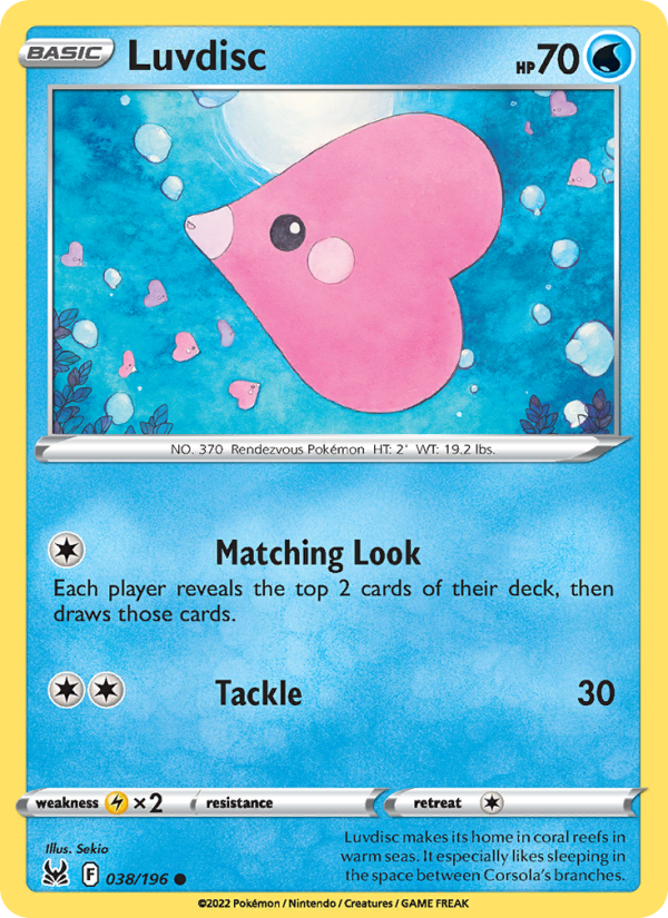 Luvdisc · Lost Origin 038/196