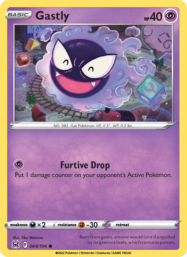 Gastly · Lost Origin 064/196