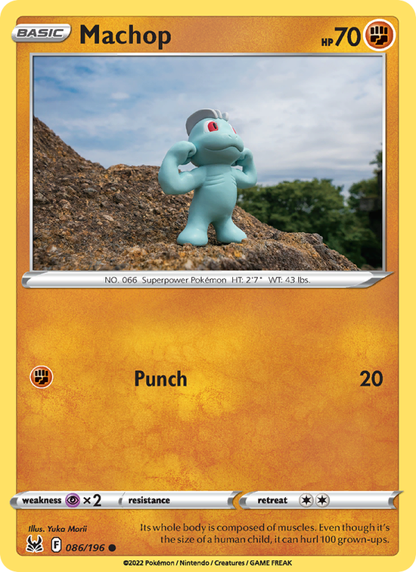 Machop · Lost Origin 086/196