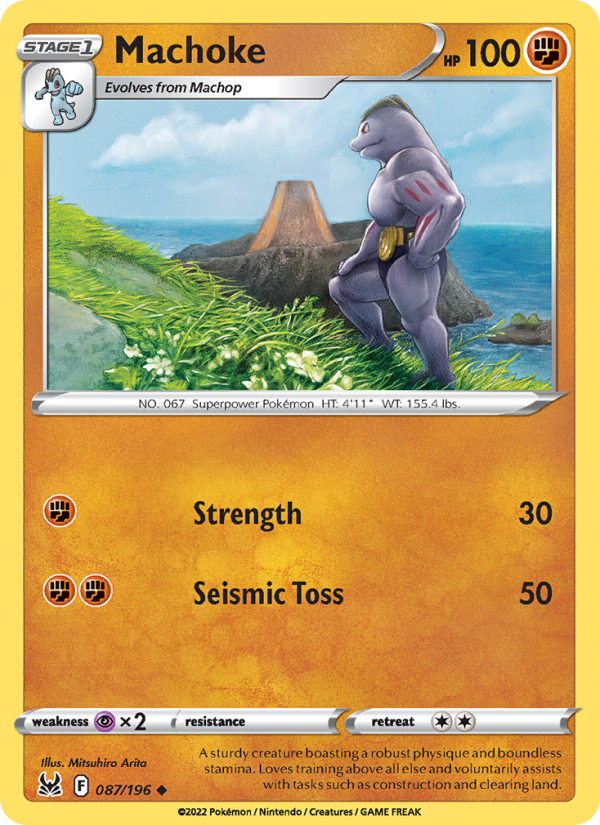 Machoke · Lost Origin 087/196