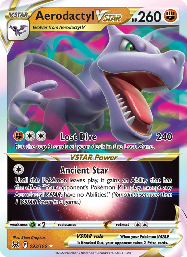 Aerodactyl VSTAR · Lost Origin 093/196