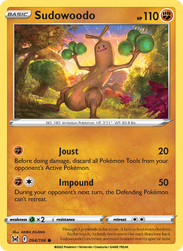 Sudowoodo · Lost Origin 094/196