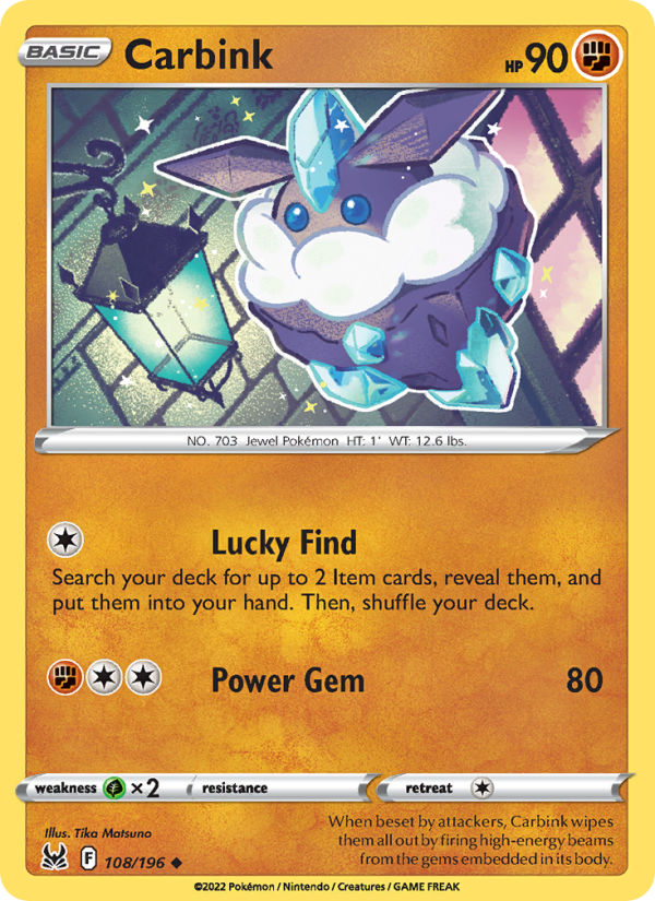 Carbink · Lost Origin 108/196