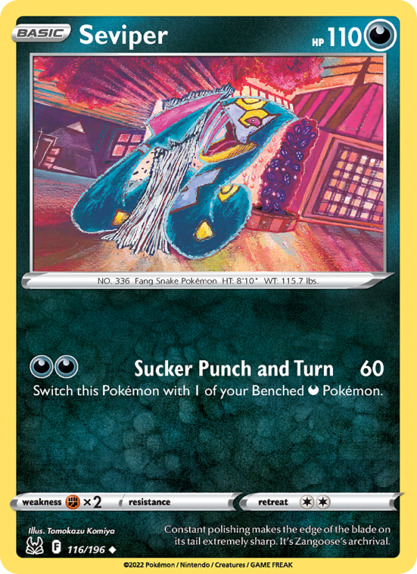 Seviper · Lost Origin 116/196