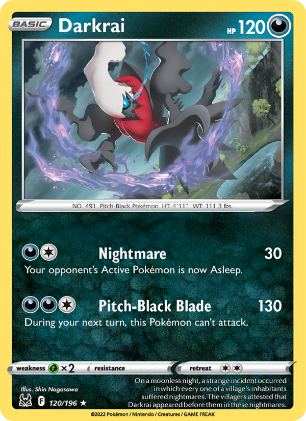 Darkrai · Lost Origin 120/196