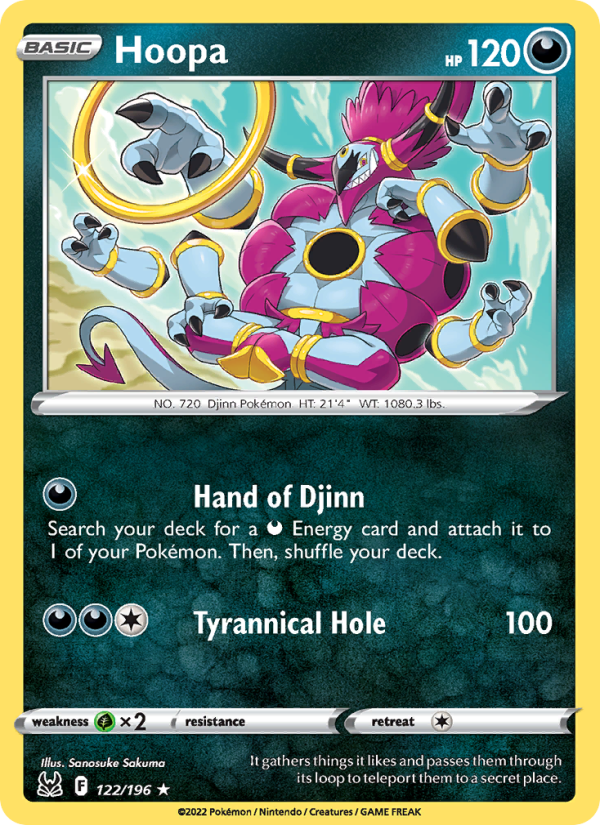 Hoopa · Lost Origin 122/196