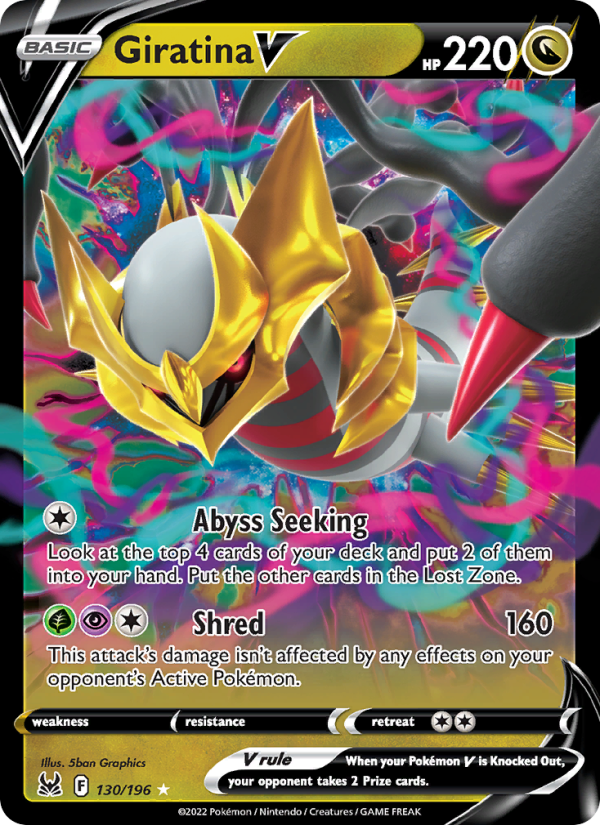 Giratina V · Lost Origin 130/196