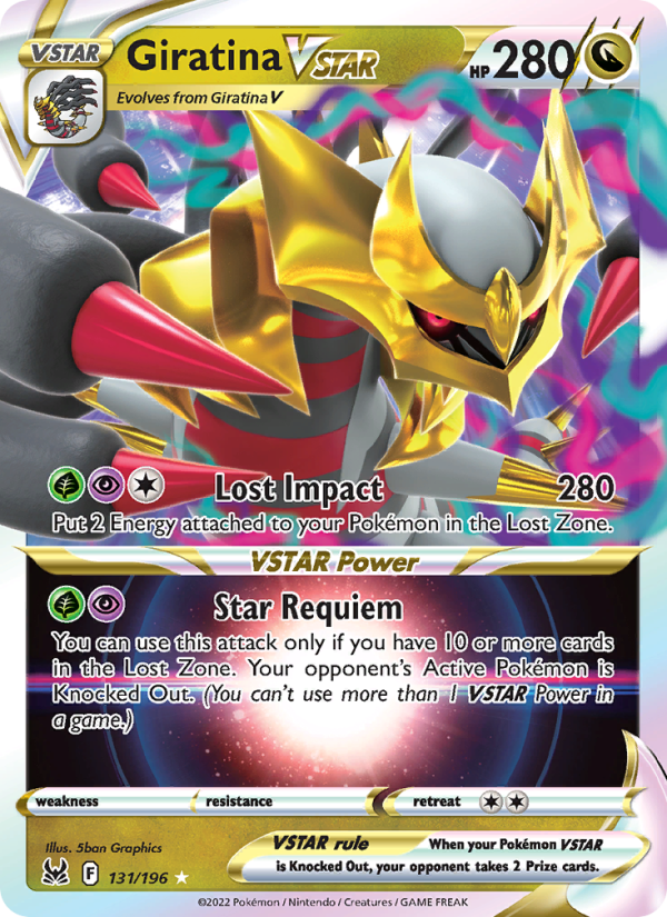 Giratina VSTAR · Lost Origin 131/196