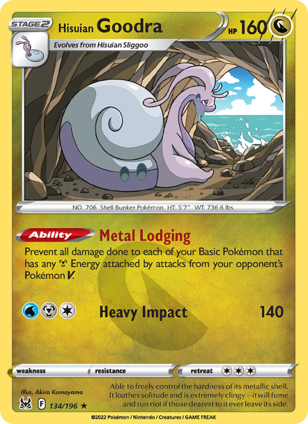 Hisuian Goodra · Lost Origin 134/196