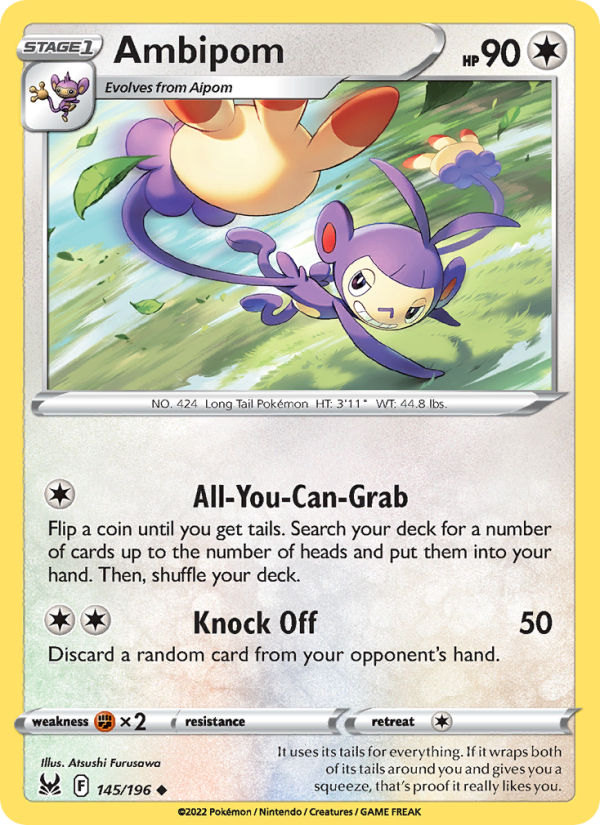 Ambipom · Lost Origin 145/196