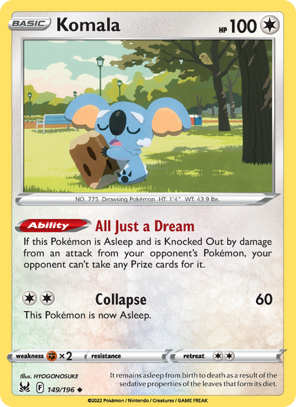Komala · Lost Origin 149/196