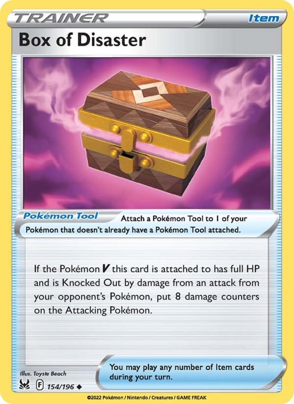 Box of Disaster · Lost Origin 154/196