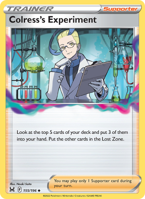 Colress's Experiment · Lost Origin 155/196